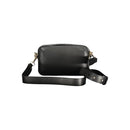 Black Polyethylene Women Handbag