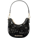 Black Polyethylene Women Handbag