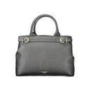 Black Polyethylene Women Handbag