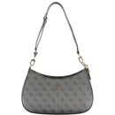 Black Polyethylene Women Handbag