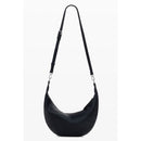 Black Polyethylene Women Handbag