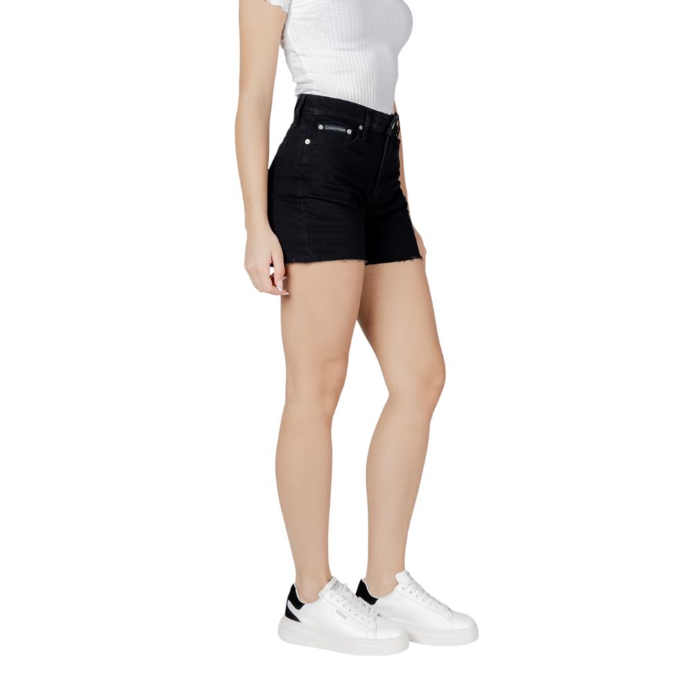 Black Cotton Short