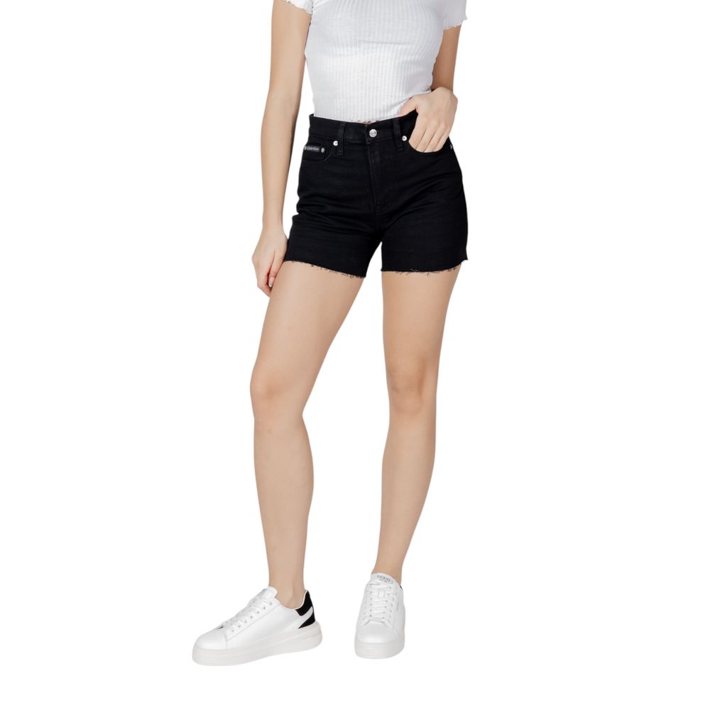 Black Cotton Short