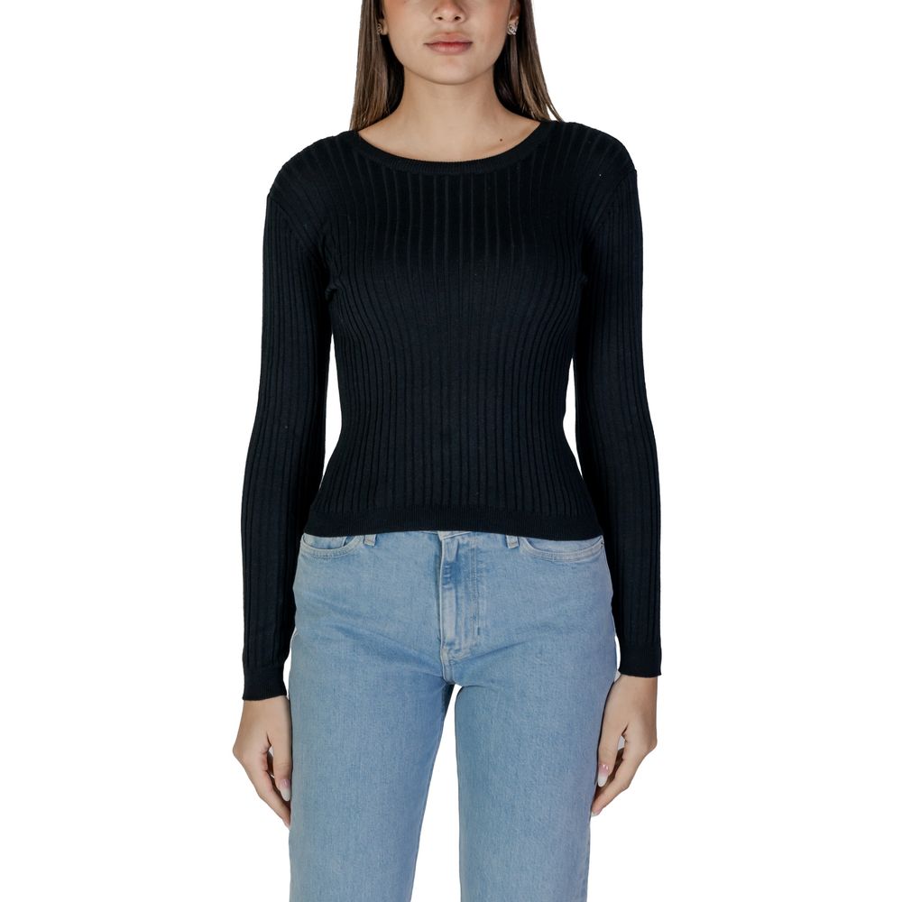 Black Recycled Polyester Sportswear