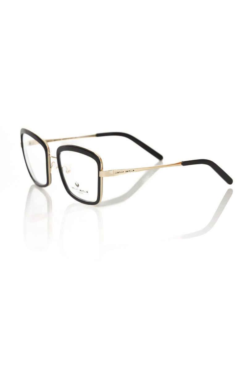 Black Metallic Fibre Women's Frame