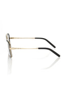 Black Metallic Fibre Women's Frame