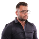 Black Men Glasses Frame