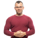 Black Men Glasses Frame