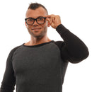 Black Men Glasses Frame