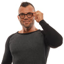 Black Men Glasses Frame