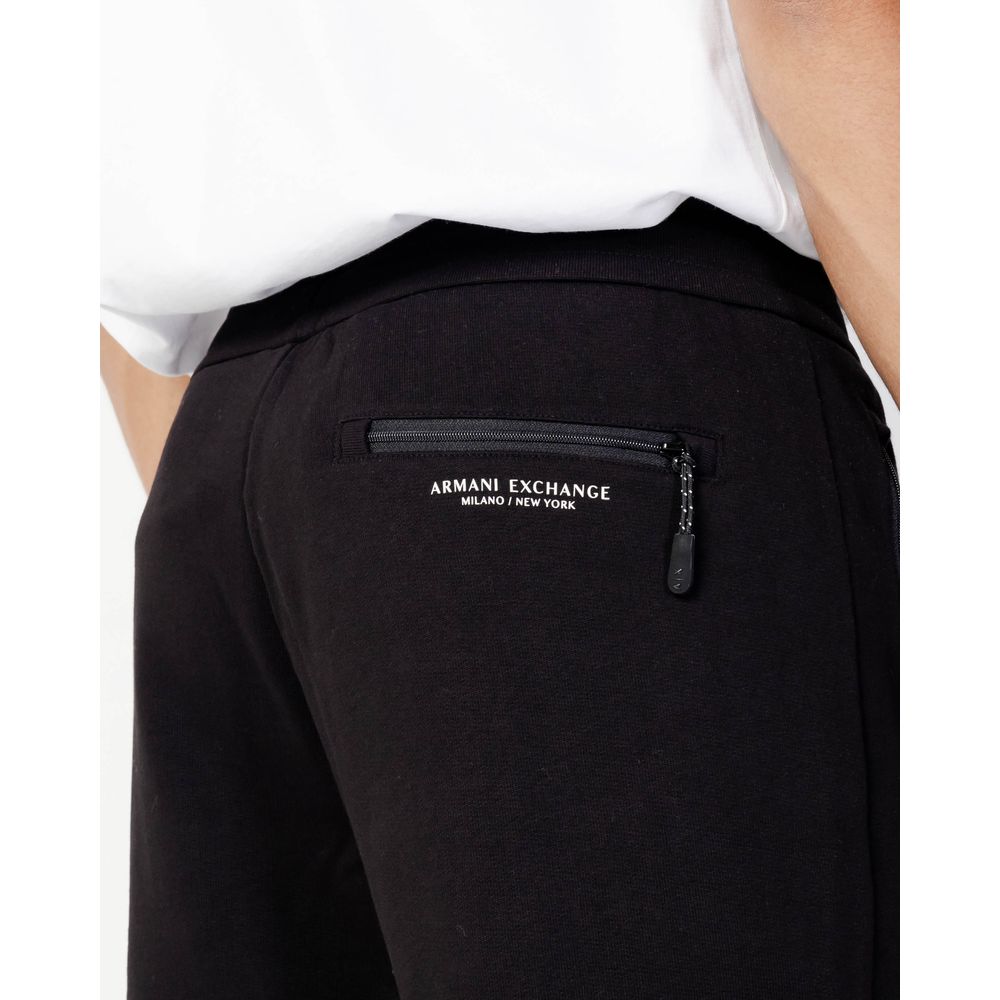 Black Cotton Joggers Workout Pant