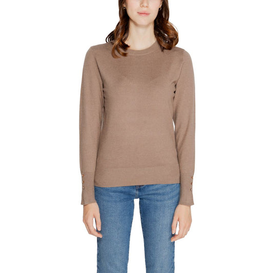 Beige Viscose Sportswear