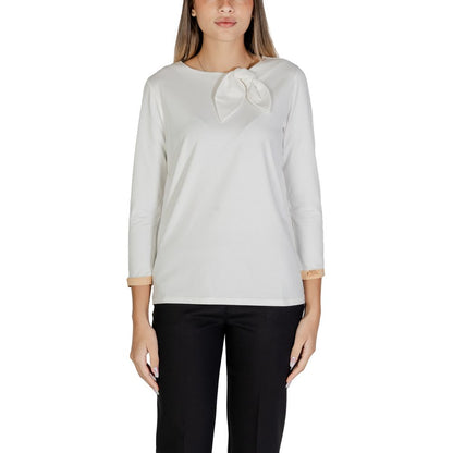 White Cotton Long Sleeve