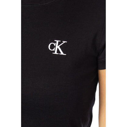 Black Cotton T-Shirt
