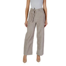 Beige Cotton Pant