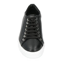 Black Calfskin Men Sneaker