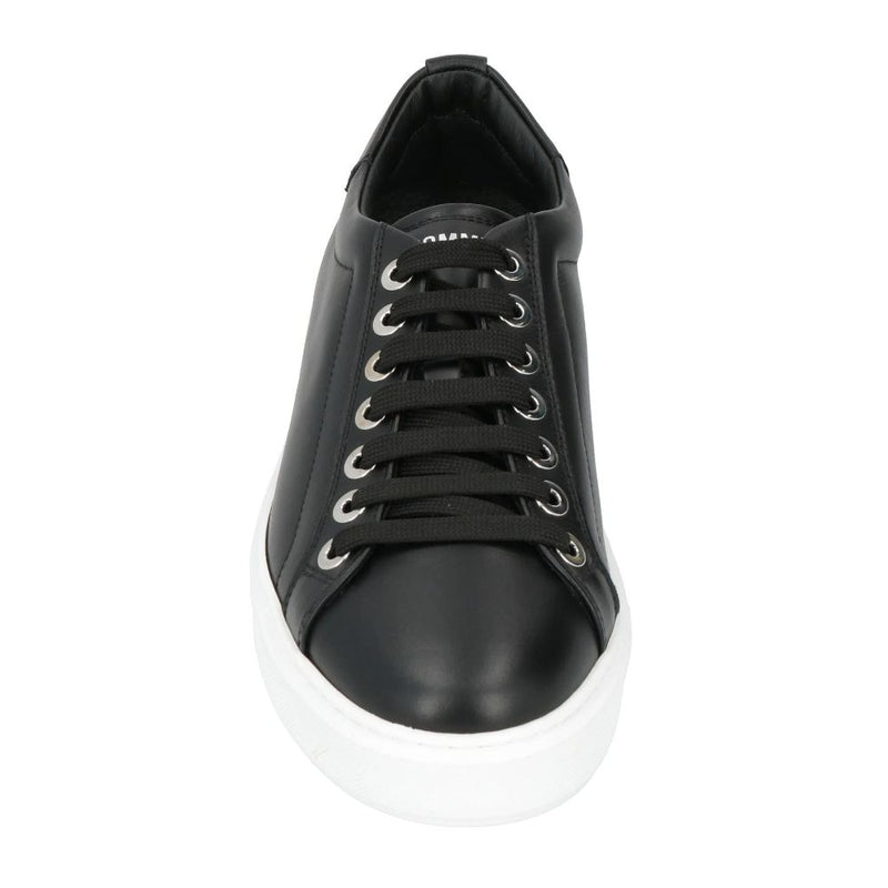 Black Calfskin Men Sneaker