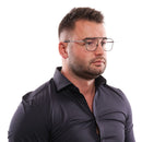 Black Men Glasses Frame