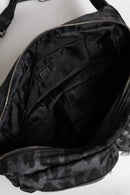 Black Gray Leopard DG Logo Belt Waist Fanny Pack Bag