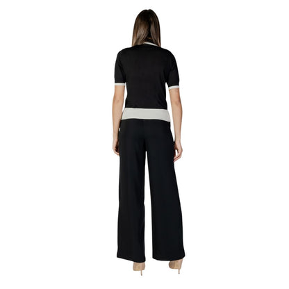Black And White Viscose Sweater