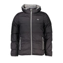 Black Polyamide Men Jacket