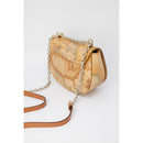 Beige Leather Handbag
