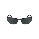 Black Metal Women Sunglasses