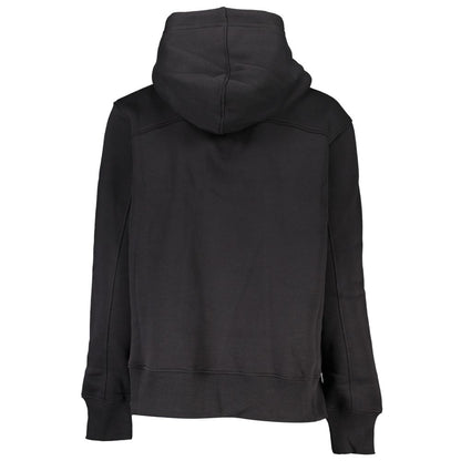 Black Cotton Women Sweater