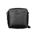 Black Polyethylene Men Shoulder Bag