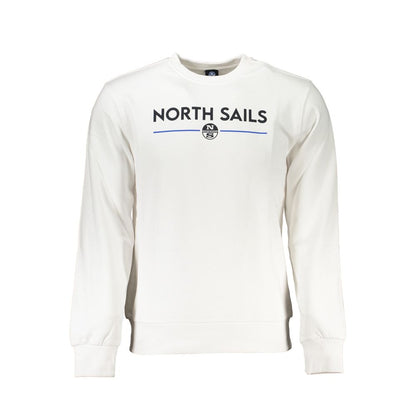 White Cotton Men Sweater