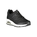 Black Polyester Women Sneaker