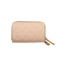 Beige Polyethylene Women Wallet