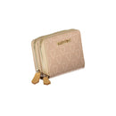 Beige Polyethylene Women Wallet