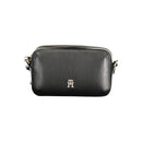 Black Polyethylene Women Handbag