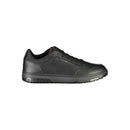 Black Leather Men Sneaker