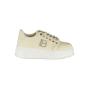 Beige Polyester Women Sneaker