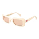 Beige Unisex Sunglass