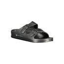 Black Plastic Men Sandal