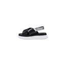 Bicolor Artificial Leather Sandal