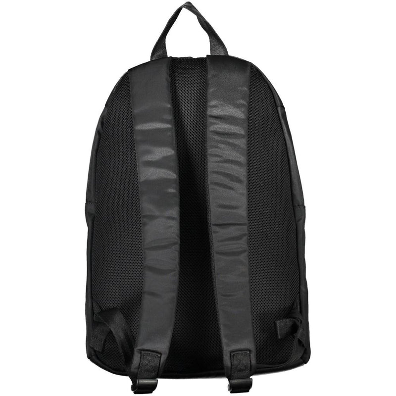 Black Polyester Backpack