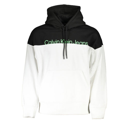 White Polyester Men Sweater