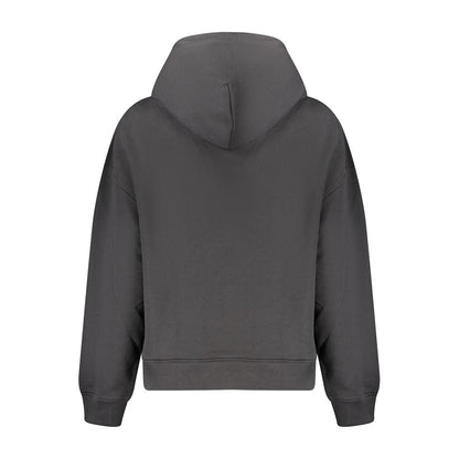 Black Cotton Women Sweater