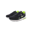 Black Polyester Sneaker