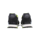 Black Polyester Sneaker