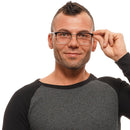 Black Men Glasses Frame