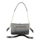Black Polyethylene Women Handbag