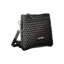 Black Polyethylene Women Handbag