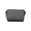 Black Polyethylene Women Handbag