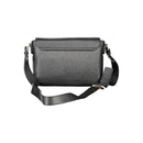 Black Polyethylene Women Handbag