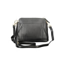 Black Polyethylene Women Handbag